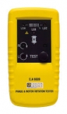 LCD phase succession tester, frequency graph: 15 ÷ 400Hz; IP40