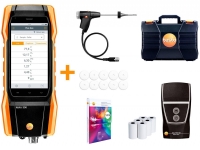 Set 2 testo 300 - Combustion gas analyzer with O2, CO sensor up to 15,000 ppm and NO