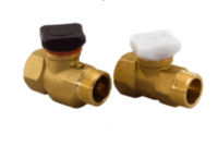 Uponor Vario set valves with automatic regulation and isolation G1 - Rp1