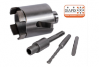 Diamond drill bits DLD CS-X D82 with centering drill and accessories